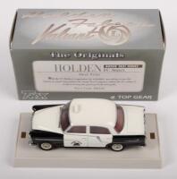 HOLDEN FC&nbsp;SEDAN:&nbsp;A 1:43 scale Holden FC&nbsp;sedan, part of the Aussie taxi series, this one is finished in the Swan&nbsp;taxis&nbsp;livery