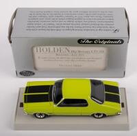 HOLDEN HQ MONARO:&nbsp;A 1:43 scale Holden HQ Monaro GTS350 sedan, finished in barbados green&nbsp;paintwork