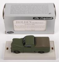 HOLDEN 50-2106 UTE:&nbsp;A 1:43 scale Holden 50-2106 FX utility, this one is finished in army green&nbsp;paintwork