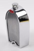 DECANTER: A Bugatti radiator grille decanter, thought to be made by Ruddspeed&nbsp;of England, 19cm high [Location: Melbourne] - 2