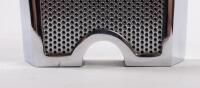 DECANTER: A Bugatti radiator grille decanter, thought to be made by Ruddspeed&nbsp;of England, 19cm high [Location: Melbourne] - 5