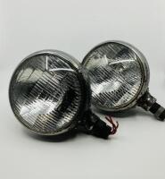HEADLAMPS: A pair of American Tung-Sol Sealed Beam 6-volt headlamps to suit a 1920s or 1930s car [Location: Sydney]