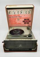PORTABLE RECORD PLAYER - HMV JAMAICA in good condition, from the mid-1960 [Location: Sydney]