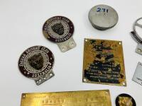 JAGUAR: A collection of identification plates & badges including a Brylaw Motors Lubrication Plate, Mark V Identity Plate [Location: Sydney] - 5