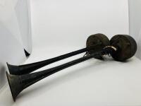 HORNS: A pair of car horns from the Eric Bourn collection [Location: Sydney]
