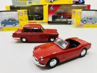 TRIUMPH: Seven die cast models of various scales including Herald, Spitfire & Courier Van, five still in original boxes [Location: Sydney] - 2
