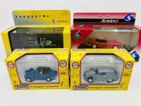 TRIUMPH: Seven die cast models of various scales including Herald, Spitfire & Courier Van, five still in original boxes [Location: Sydney] - 5