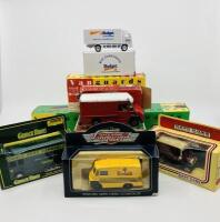 MODEL CARS: Eight miscellaneous die cast commercial vehicle models of various scales, all boxed [Location: Sydney]