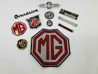 BADGES: A collection of M.G. badges and patches [Location: Sydney]