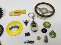 BADGES: A collection of miscellaneous car badges and pins relating to various clubs and marques [Location: Sydney] - 3