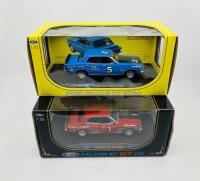 FORD: Two OZ Legends 1:32 scale models, Ford XY Falcon GT-HOs in race livery, both boxed - 3