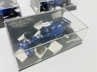 PROST & LIGIER: Three Minichamps 1:43 scale models of J Trulli&rsquo;s Post-Peugeot AP01 & 1999 GP plus O Panis&rsquo; Ligier-Honda JS41, boxed [Location: Sydney] - 4