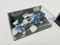 BENETTON-RENAULT: Two Minichamps 1:43 scale models of the Benetton-Renault B196 of Jean Alesi, boxed [Location: Sydney] - 2
