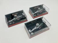 MCLAREN-MERCEDES: Three Minichamps 1:43 scale models of the West McLaren Mercedes MP4-16 of David Coulthard, boxed [Location: Sydney]