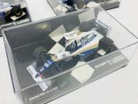 WILLIAMS-RENAULT: Three Minichamps 1:43 scale models of the Williams FW16 of David Coulthard and FW17s of David Coulthard, boxed [Location: Sydney] - 4