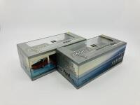 FORD: Two Classic Carlectables 1:43 scale models of the 2002 XR8 Ute in Liquid Silver and a 2003 BA XR8 Ute in Citric Acid, both boxed - 4