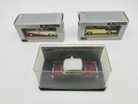 HOLDEN: Three TRAX 1:43 scale models of early Holdens, including FB, FC, and FE - 2