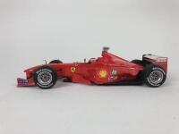 FERRARI: Three 1:18 scale Ferrari Formula 1 racing cars produced by Hotwheels (NB description) - 6