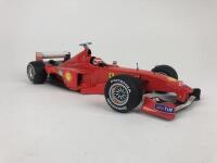 FERRARI: Three 1:18 scale Ferrari Formula 1 racing cars produced by Hotwheels (NB description) - 8