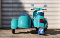 1975 Vespa 150cc (blue) [Location: Melbourne] - 7