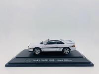 TOYOTA: A 1:43 scale model by Ebbro of the Toyota MR2 SW20 in white white, complete with original packaging [Location: Sydney]