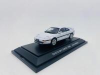 TOYOTA: A 1:43 scale model by Ebbro of the Toyota MR2 SW20 in white white, complete with original packaging [Location: Sydney] - 2