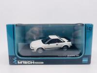 TOYOTA: A 1:43 scale model by Epoch MTECH&nbsp;of the Toyota MR2 AW11 in white, complete with original packaging [Location: Sydney] - 4