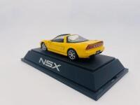 HONDA: A 1:43 scale model by Ebbro of the Honda NSX in yellow, complete with original packaging [Location: Sydney] - 3