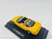 HONDA: A 1:43 scale model by Ebbro of the Honda NSX in yellow, complete with original packaging [Location: Sydney] - 4