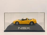 HONDA: A 1:43 scale model by Ebbro of the Honda NSX in yellow, complete with original packaging [Location: Sydney] - 7