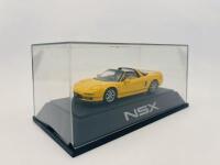 HONDA: A 1:43 scale model by Ebbro of the Honda NSX in yellow, complete with original packaging [Location: Sydney] - 9