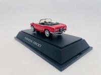 HONDA: A 1:43 scale model by Ebbro of the Honda S600 in red, complete with original packaging [Location: Sydney] - 3