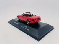 MAZDA: A 1:43 scale model by J-Collection&nbsp;of the Mazda MX5 NB in red, complete with original packaging [Location: Sydney] - 3