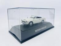DATSUN: A 1:43 scale model by Ebbro of the Datsun&nbsp;Fairlady 2000&nbsp;in white, complete with original packaging [Location: Sydney] - 7