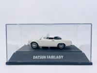 DATSUN: A 1:43 scale model by Ebbro of the Datsun&nbsp;Fairlady 2000&nbsp;in white, complete with original packaging [Location: Sydney] - 9