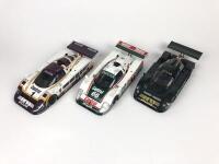 JAGUAR: Three 1:18 scale Jaguar XJR-9 racing cars produced by Motorbox (NB description) - 2