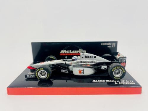 MCLAREN: A 1:43 scale model by Minichamps of the West McLaren Mercedes MP4/12, driven by David Coulthard, edition 43, no.17 [Location: Sydney]