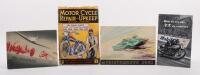 MOBIL & CASTROL: Two Castrol Wakefield 'Achievements' booklets, 1936 & 1951, along with Mobil 1952 Tourist Trophy booklet and one other booklet, some with various wear/damage.[Location: Melbourne]