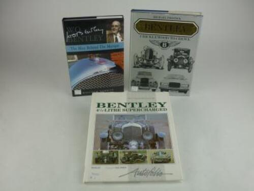 BENTLEY: Three hardcover Bentley books.