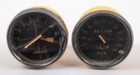 HONDA GAUGES: A pair of Honda CB1100RB gauges&nbsp;including a 0-240 km/h speedometer and a 0-10 x1000 rpm gauge [Location: Melbourne]&nbsp;