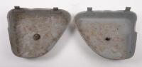 HONDA CB450 SIDE COVERS: A pair of grey 'Double Over Head Cam 450' CB450 side covers&nbsp; [Location: Melbourne] - 3
