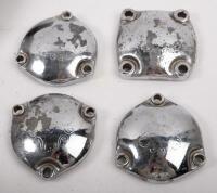 YAMAHA 650: A set of engraved Yamaha 650 chromed engine covers [Location: Melbourne] - 3