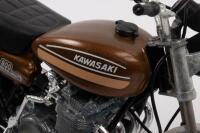KAWASAKI: A Polistil 1:10 scale Kawasaki 900 Z1, bronze colour on stand, no box [Location: Melbourne] - 3