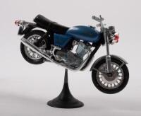 NORTON: A Polistil 1:15 scale Norton Commando 750cc in blue on stand [Location: Melbourne]