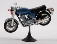 NORTON: A Polistil 1:15 scale Norton Commando 750cc in blue on stand [Location: Melbourne] - 2