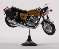 HONDA: A Polistil 1:15 scale Honda 750 in bronze on stand [Location: Melbourne] - 2