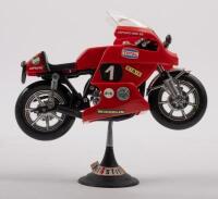 HONDA: A Polistil 1:15 scale Honda 'Japauto' 950SS in red on stand [Location: Melbourne] - 2