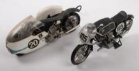 BMW: Two 1:9 scale kit form BMW completed models [Location: Melbourne]