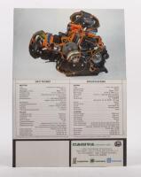 DUCATI 750: A colour fold out Ducati 750 Paso/Desmo&nbsp;1986 sales brochure, photographs to inside, specifications to rear page [Location: Melbourne] - 3