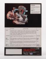 900 REPLICA: A colour fold out 1984 Ducati Mike Hailwood Replica sales brochure, photographs to inner, specifications to rear [Location: Melbourne] - 3